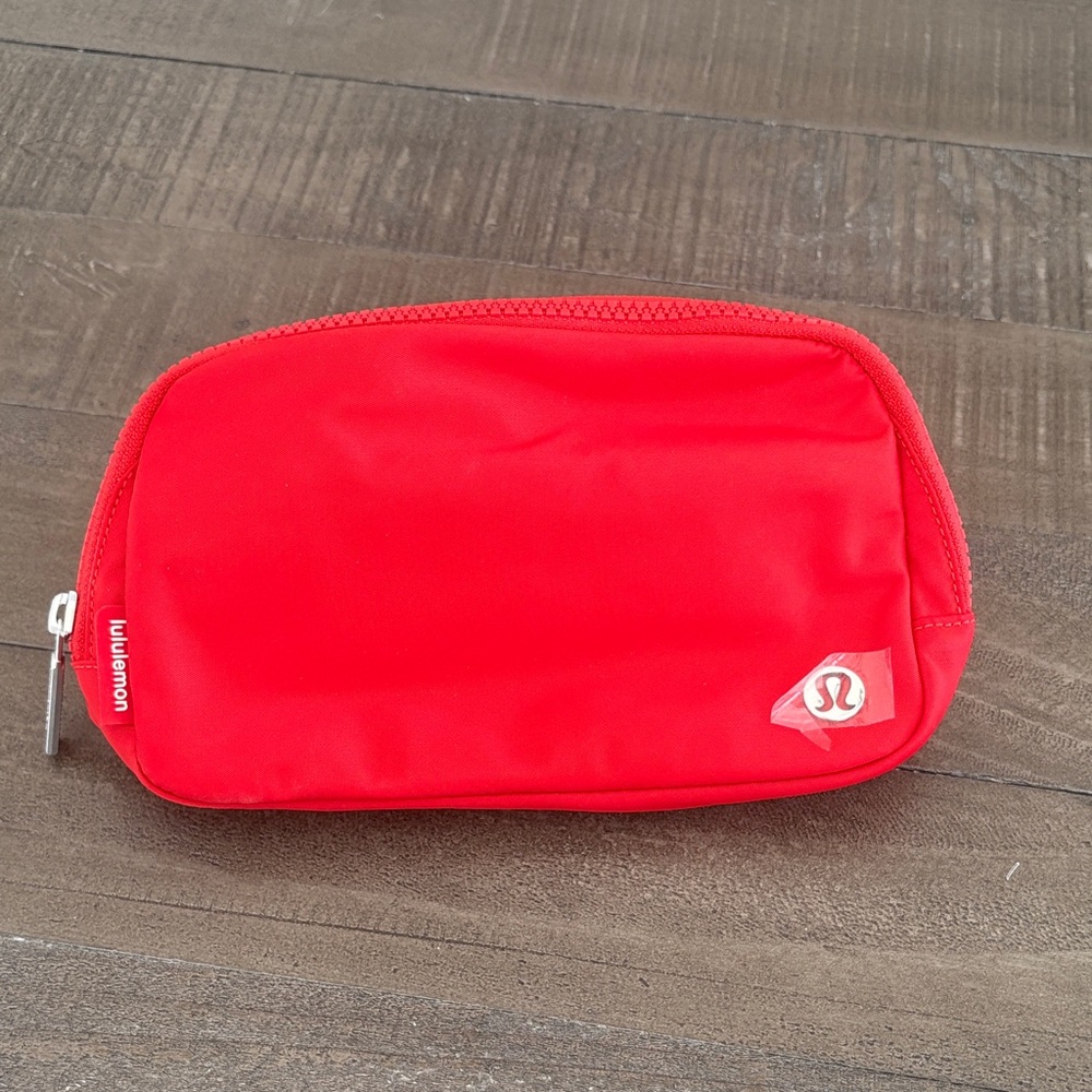 lululemon athletica Red Small Zip Pouch